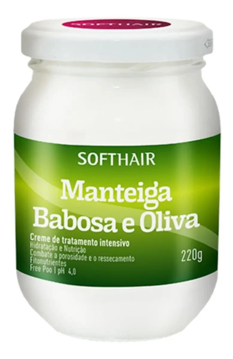 Manteiga Babosa & Oliva 220g